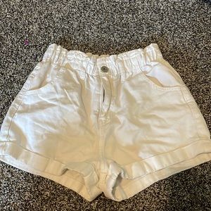 Bullhead White Jean shorts